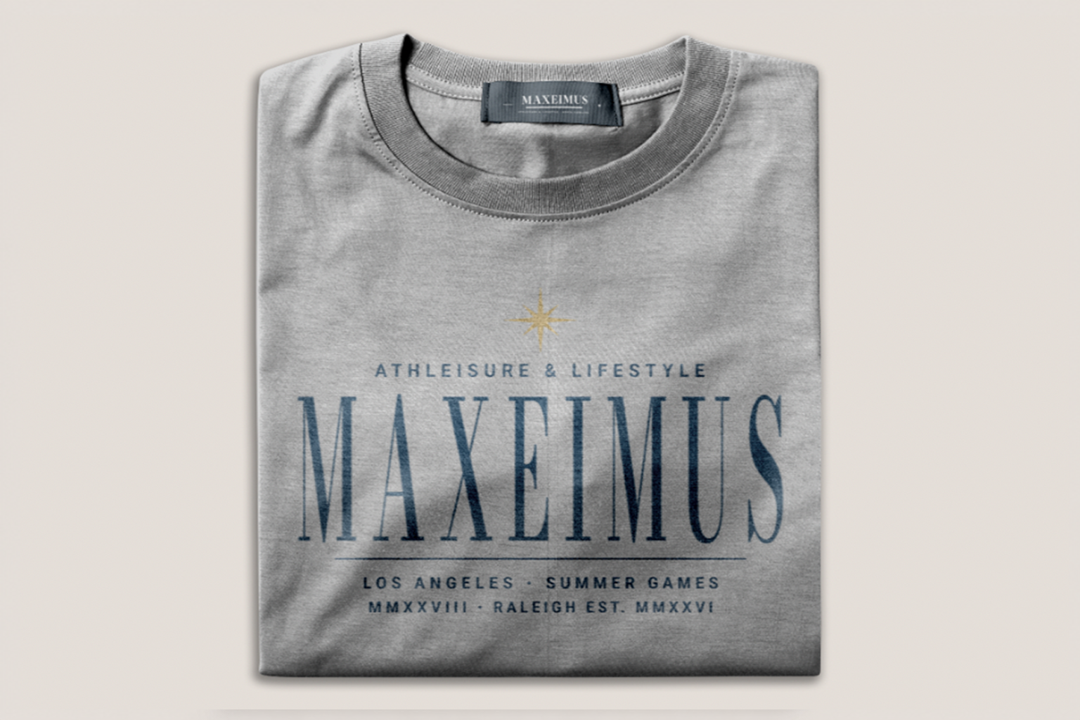 Streetwear t-shirt apparel graphic mockup